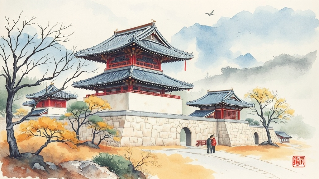 2025 추석 여행, 단거리 강세 (watercolor 스타일)