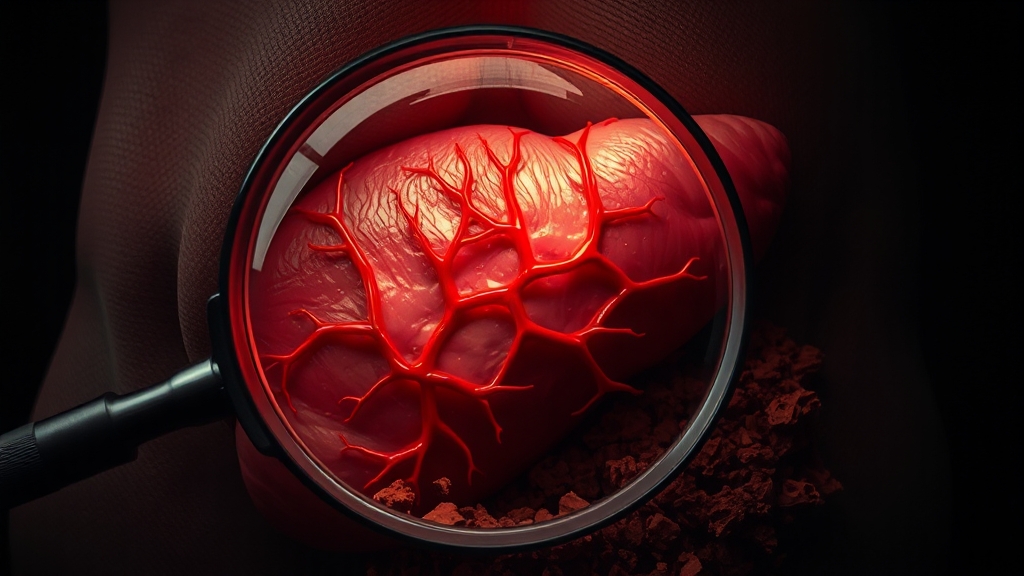 아랫배 지방, 위험한 이유 (realistic 스타일)