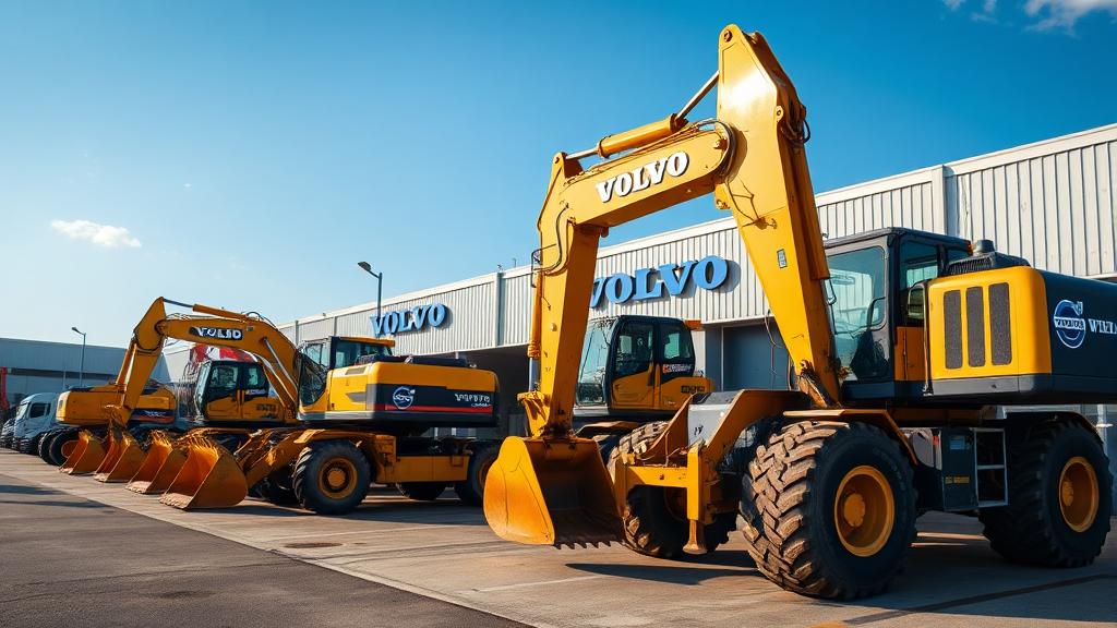 어떤 장비 취급? (굴착기, 휠로더) (realistic 스타일)