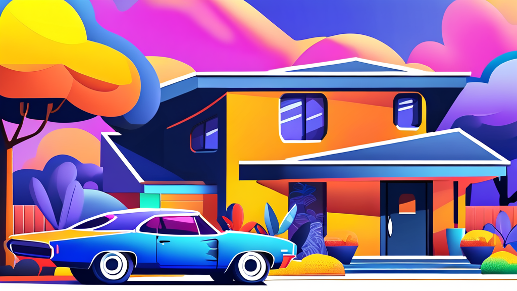 알아두면 유용한 자동차 명의이전 대리 꿀팁 (cartoon 스타일)