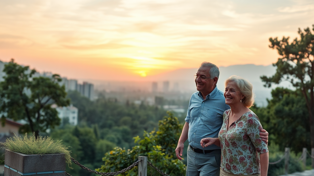 경기권 인기 실버타운 TOP 10 (watercolor 스타일)