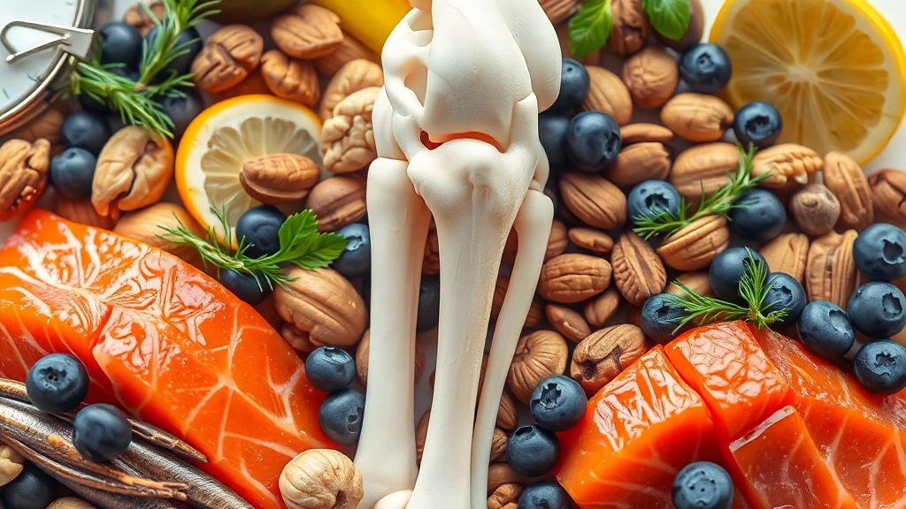 관절염에 좋은 식이요법 (realistic 스타일)