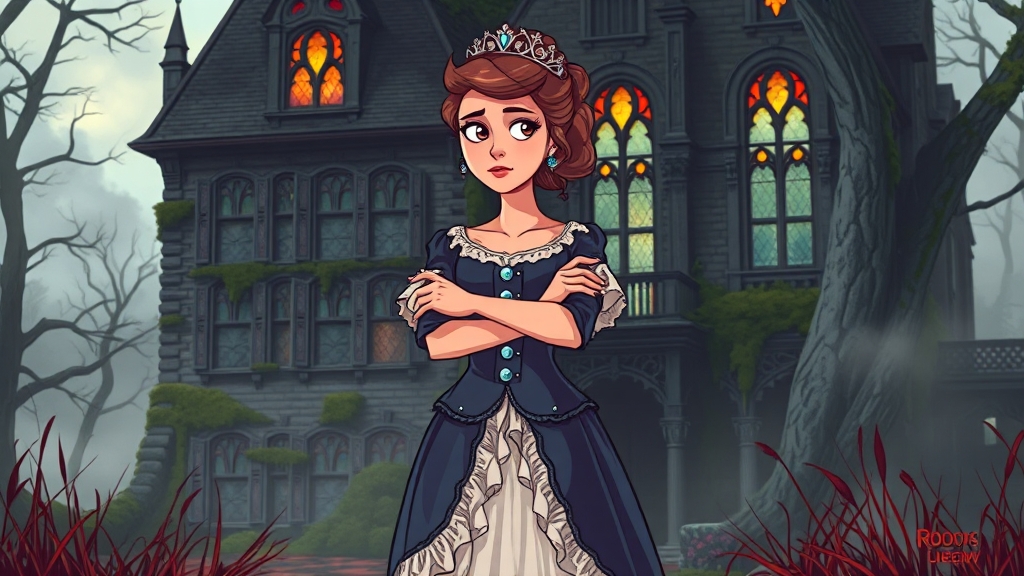 헤다 가블러, 어떤 작품인가요? (cartoon 스타일)