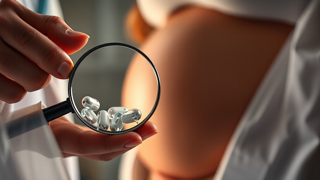 섭취 시 주의사항 및 부작용 (realistic 스타일)