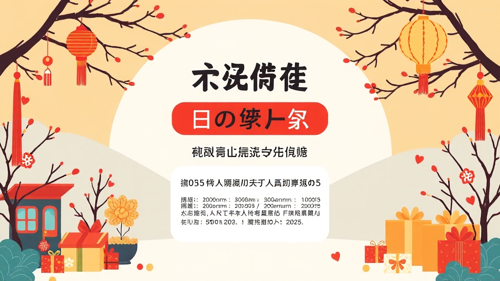 추석 관련 추가 정보 (illustration 스타일)