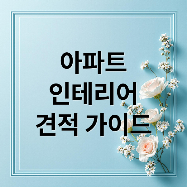아파트
인테리어
견적 가이드 (아파트 인테리어 비용 평당 단가)