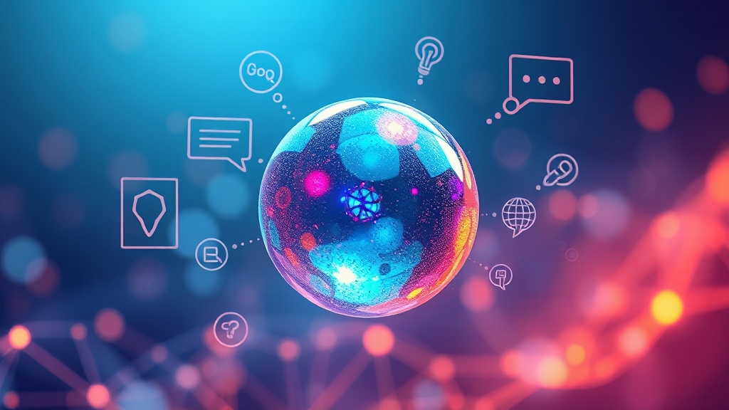 Perplexity 활용법: 정보 검색 효율 높이기 (illustration 스타일)