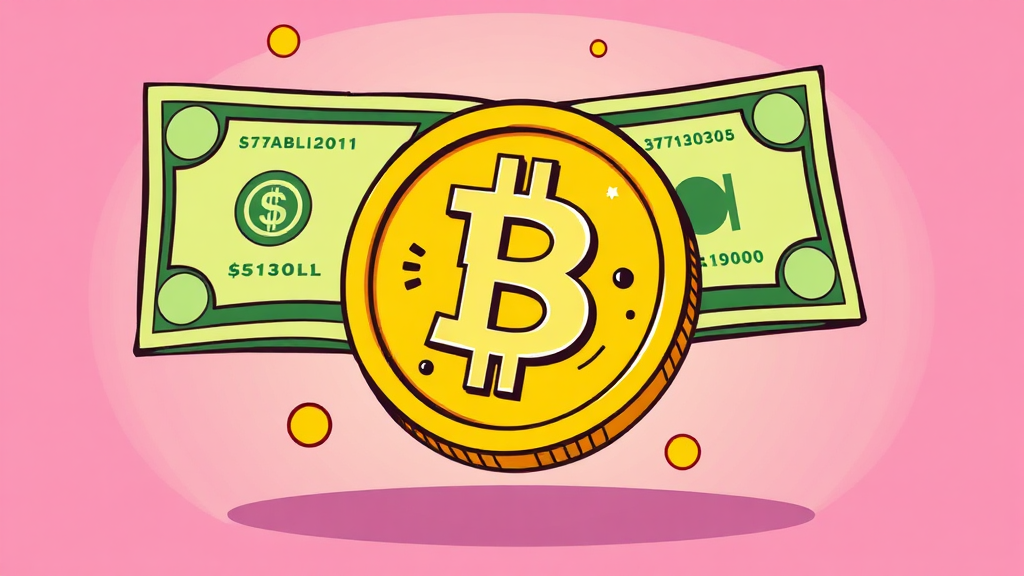 스테이블코인, 왜 필요할까? (cartoon 스타일)