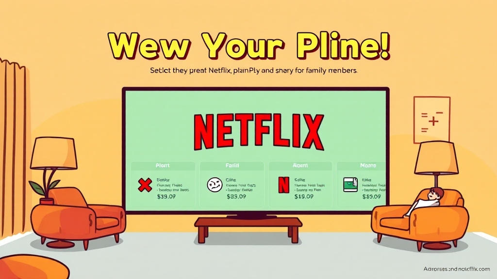 요금제 선택 및 변경 방법 (cartoon 스타일)