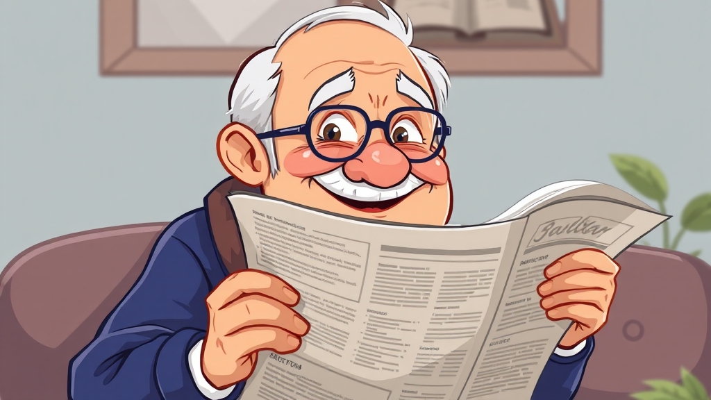 노안 수술 실제 후기 및 만족도 (cartoon 스타일)