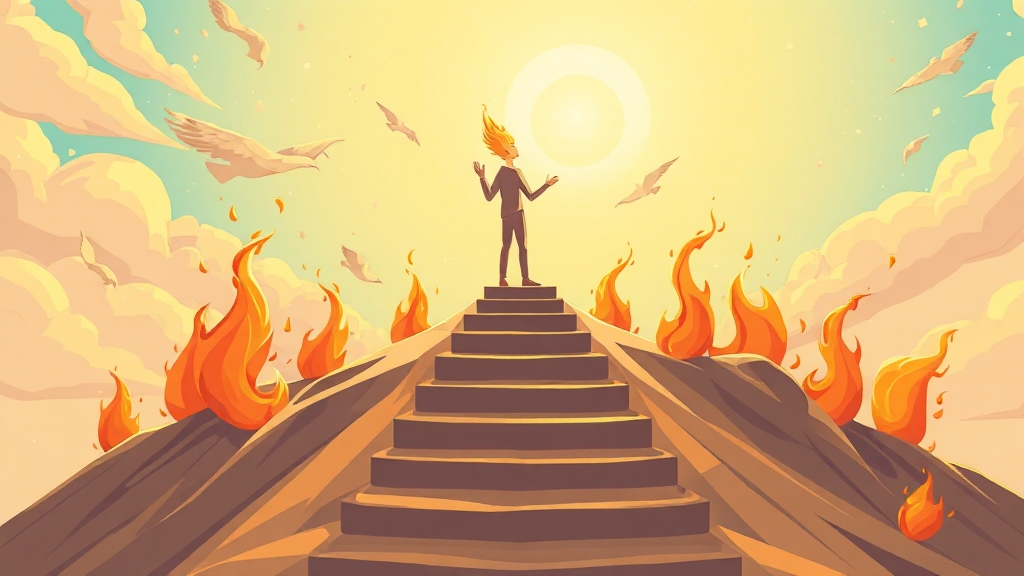 작은 노력의 힘 (cartoon 스타일)