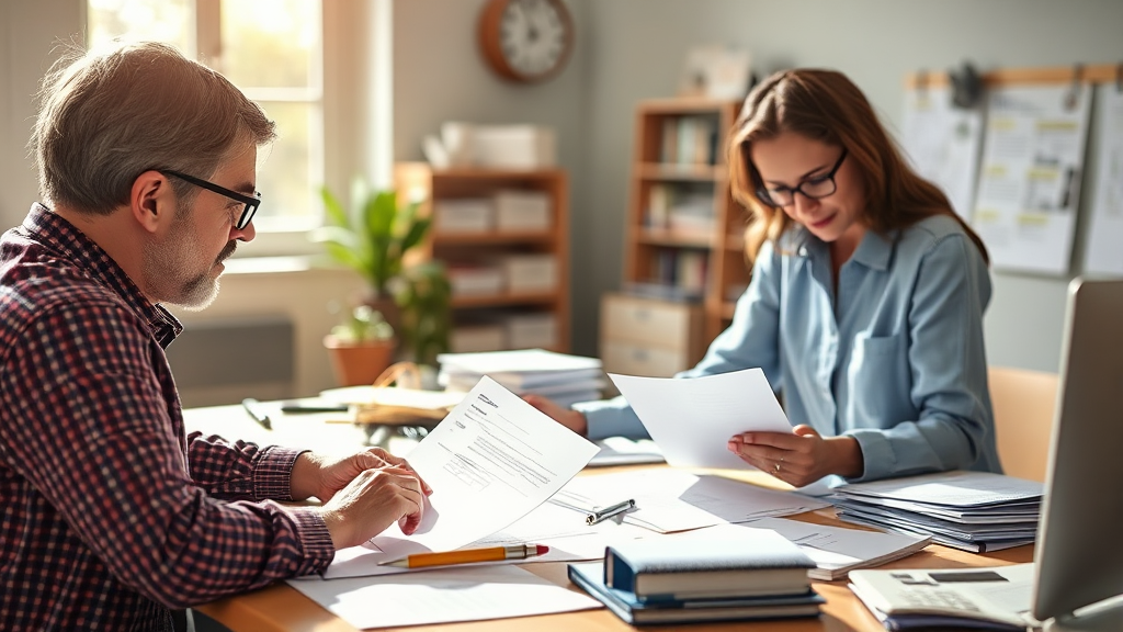 프리랜서 종합소득세 신고 시 자주 묻는 질문과 주의사항 (realistic 스타일)