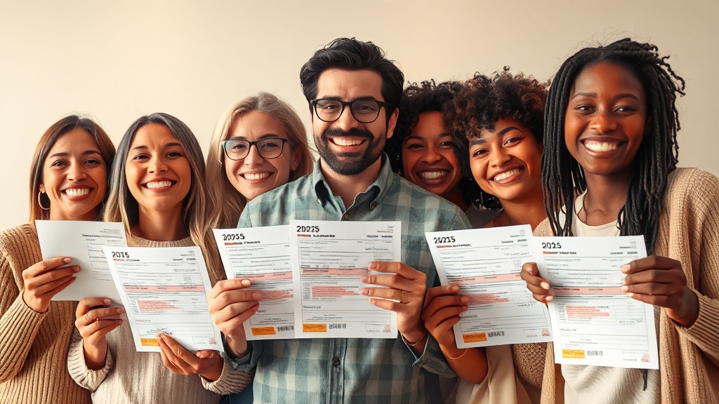 환급 신청, 언제부터 어떻게? (realistic 스타일)