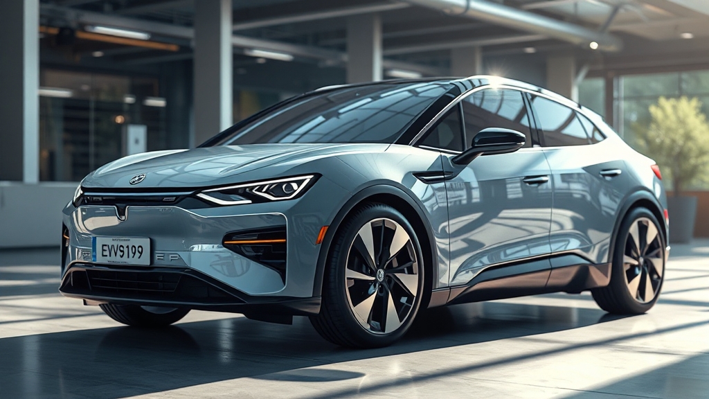 EV9 모델별 가격 비교 (realistic 스타일)