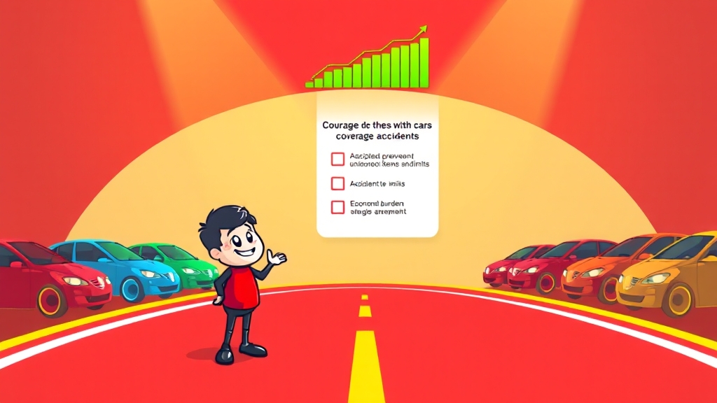 보장 항목 및 한도 설정 가이드 (cartoon 스타일)