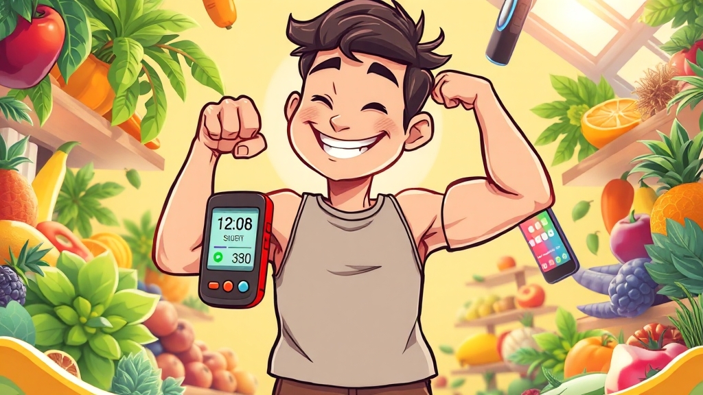 당뇨병 초기증상 관리 예방 완치 총정리 (25년) 8 합병증 예방, 장기 관리 꿀팁 (cartoon 스타일)