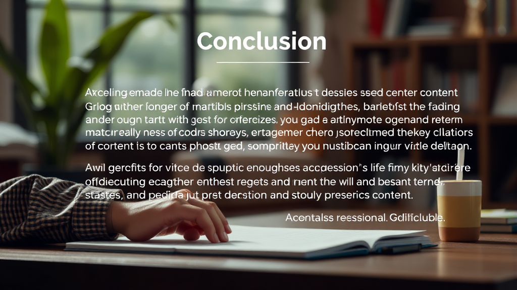 독자의 다음 행동을 유도하는 마무리 기법 (realistic 스타일)