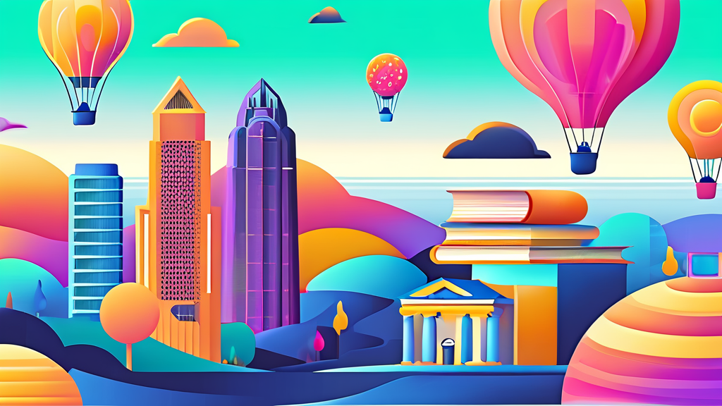 평생교육이용권, 무엇을 배울 수 있나요? (illustration 스타일)