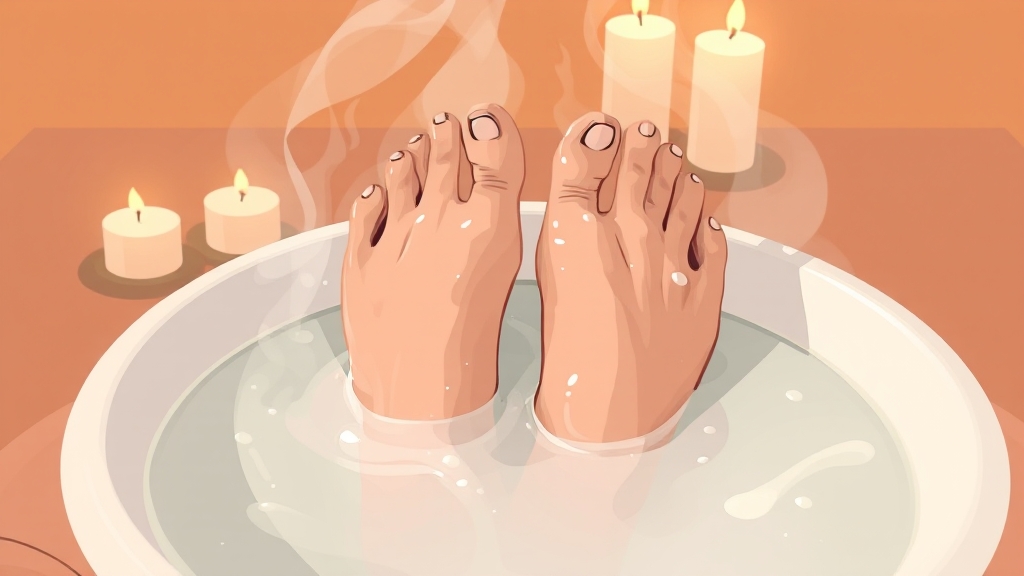 집에서 하는 자가 관리법 (illustration 스타일)