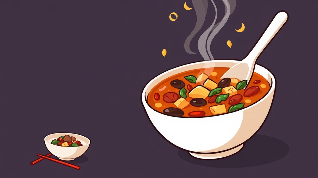 다시다의 매력: 풍부한 맛의 비결은 무엇일까? (cartoon 스타일)