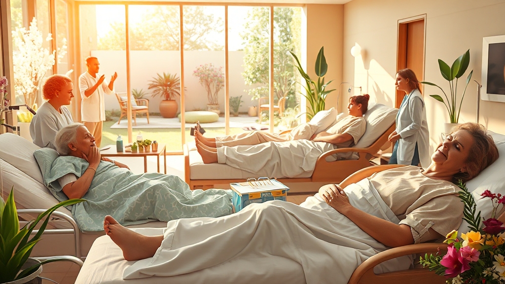암요양병원 선택 가이드 (realistic 스타일)