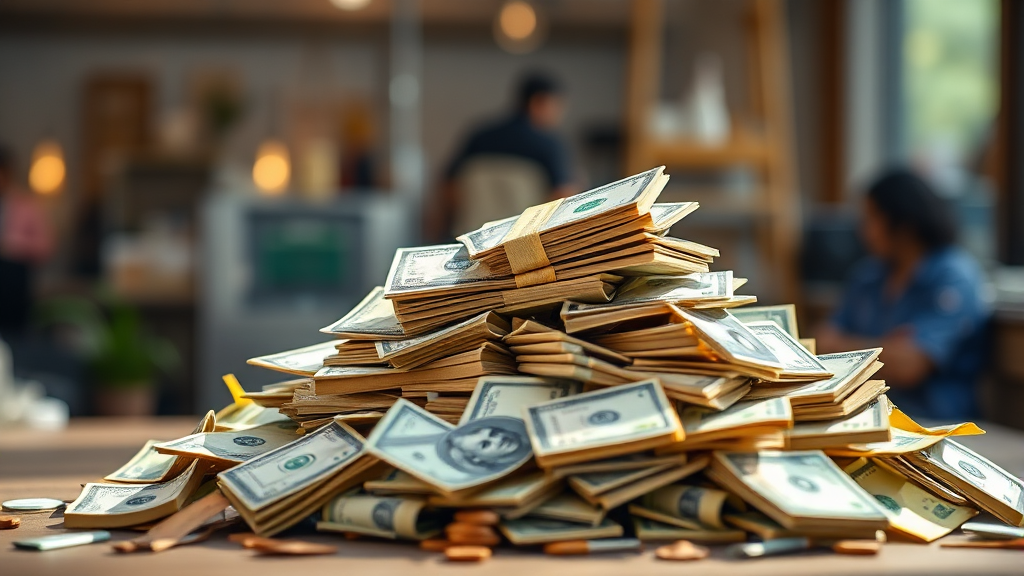 지원금, 어떻게 써야 좋을까요? (realistic 스타일)