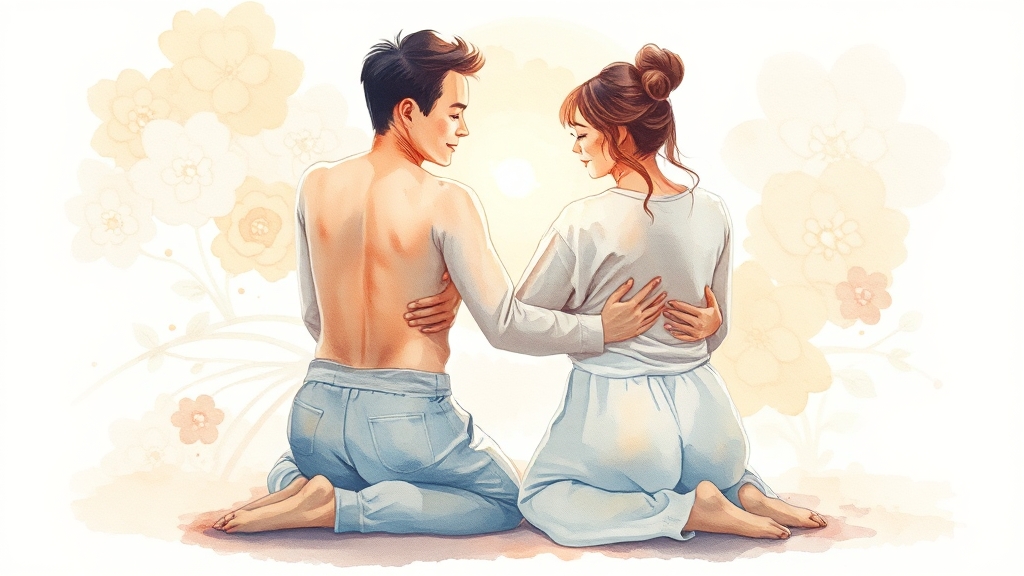 배 가스 즉시 해결 가이드 4 즉각적인 가스 배출법 (watercolor 스타일)