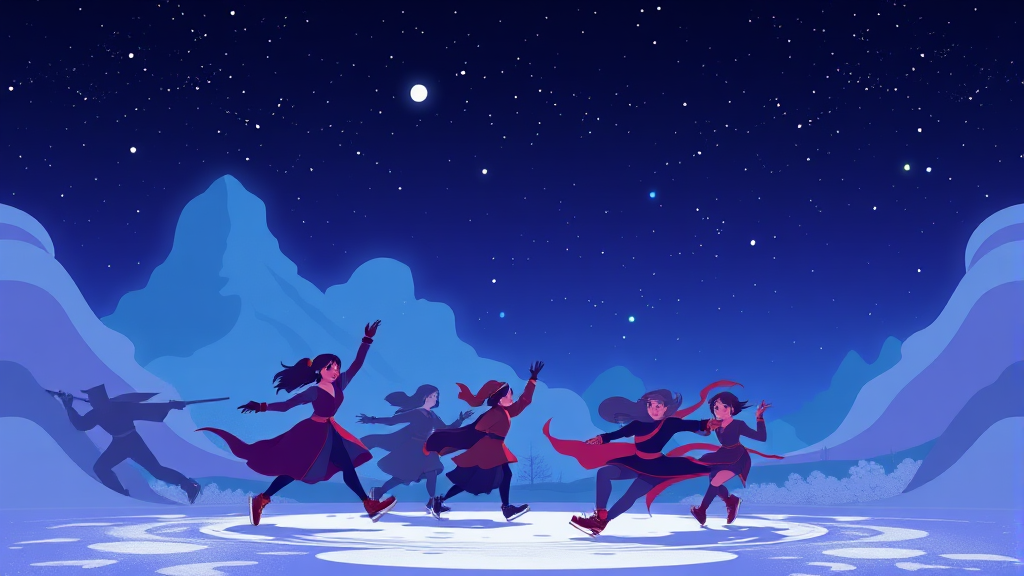 출연진 정보 (cartoon 스타일)