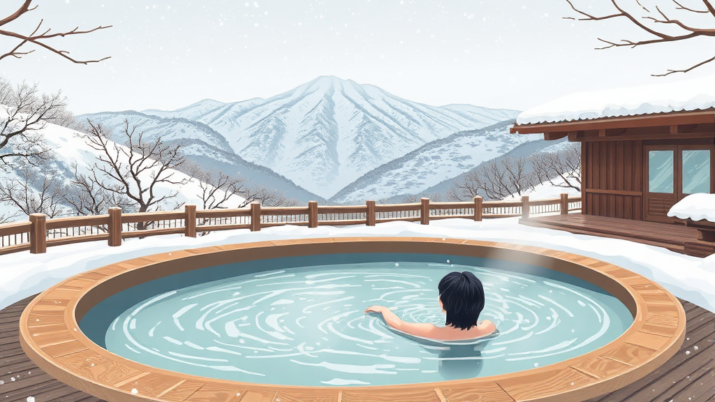 풍기 온천리조트, 어디에? (illustration 스타일)