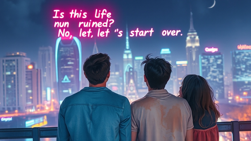 드라마 ‘다음생은 없으니까’ 소개 (watercolor 스타일)