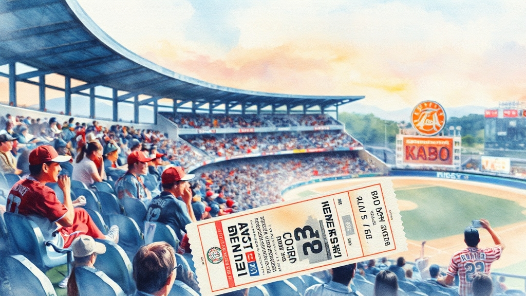 경기장 가는 방법 & 참고사항 (watercolor 스타일)