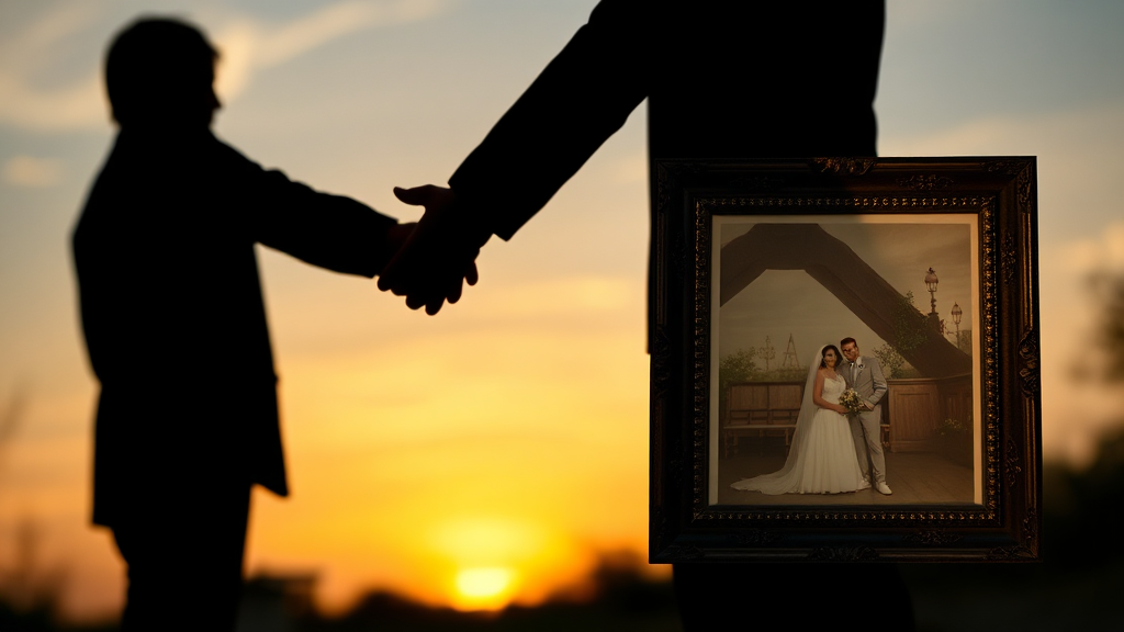 황혼이혼 재산분할 핵심 기준 (realistic 스타일)