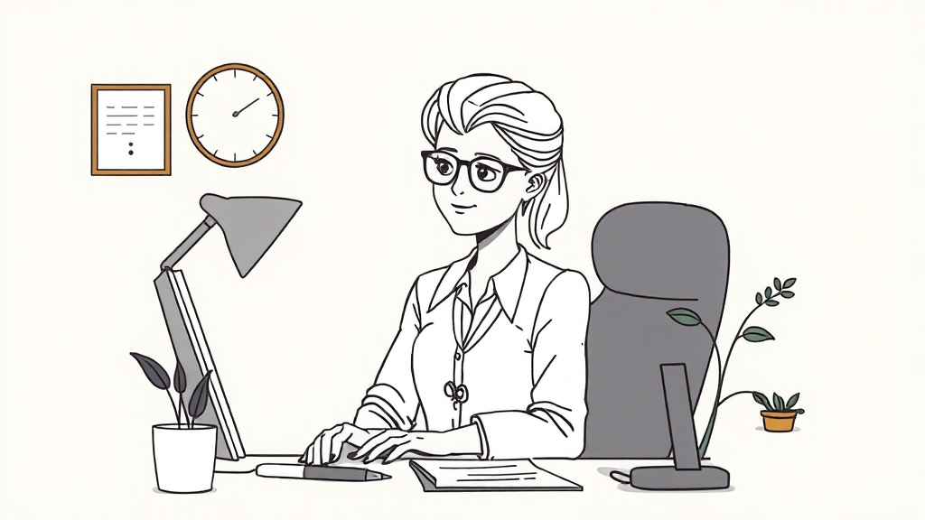 AI 비서 커스터마이징 (illustration 스타일)