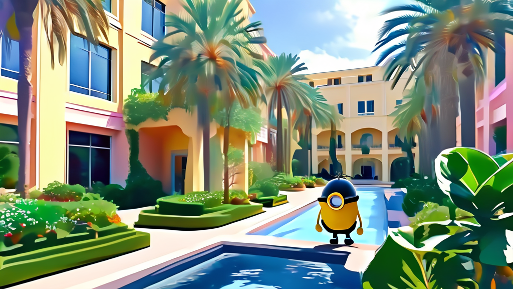 호텔 유니버설 포트 vs 다른 호텔 비교: 나에게 맞는 숙소는? (watercolor 스타일)