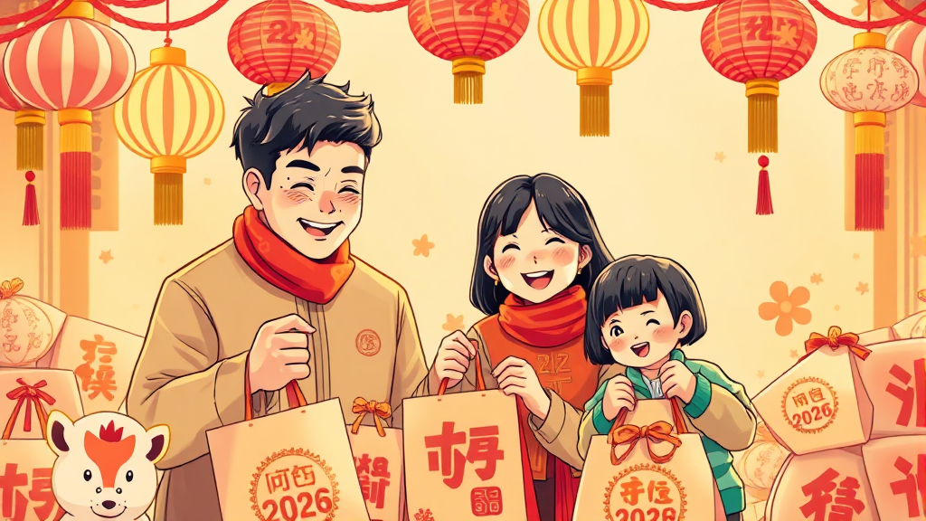 2026 설날 지원금 핵심 요약 (realistic 스타일)