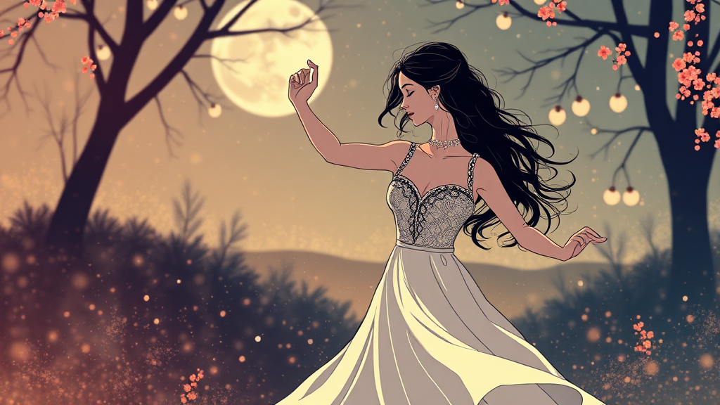 파반느: 예술 분야 활용 (illustration 스타일)