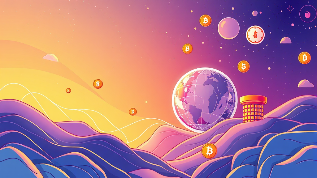 무역 결제의 새 대안, 스테이블코인 (illustration 스타일)