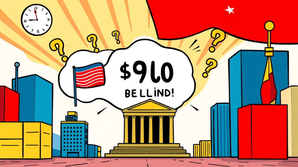 미국 무역확장법 232조와 경제 보복 조치를 상징하는 체스판과 서류들 일러스트