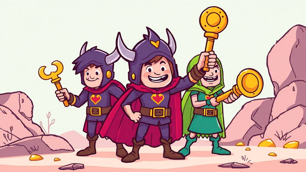 대출 금리 낮추는 꿀팁 (cartoon 스타일)