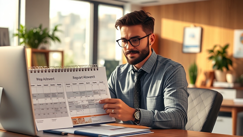 연차수당 계산 시 고려사항 (realistic 스타일)