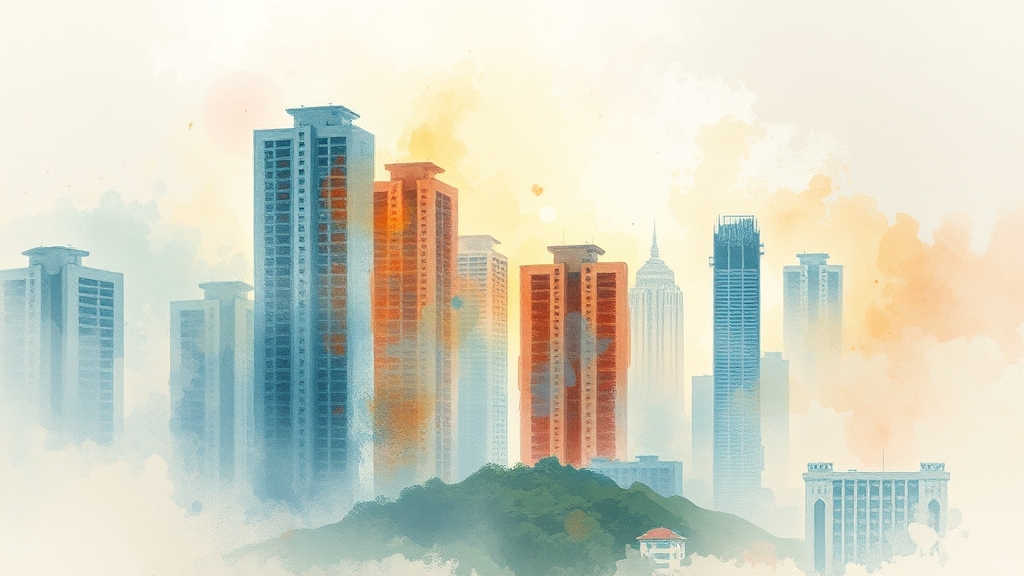 인천 아파트 급매물, 지금이 기회? (watercolor 스타일)