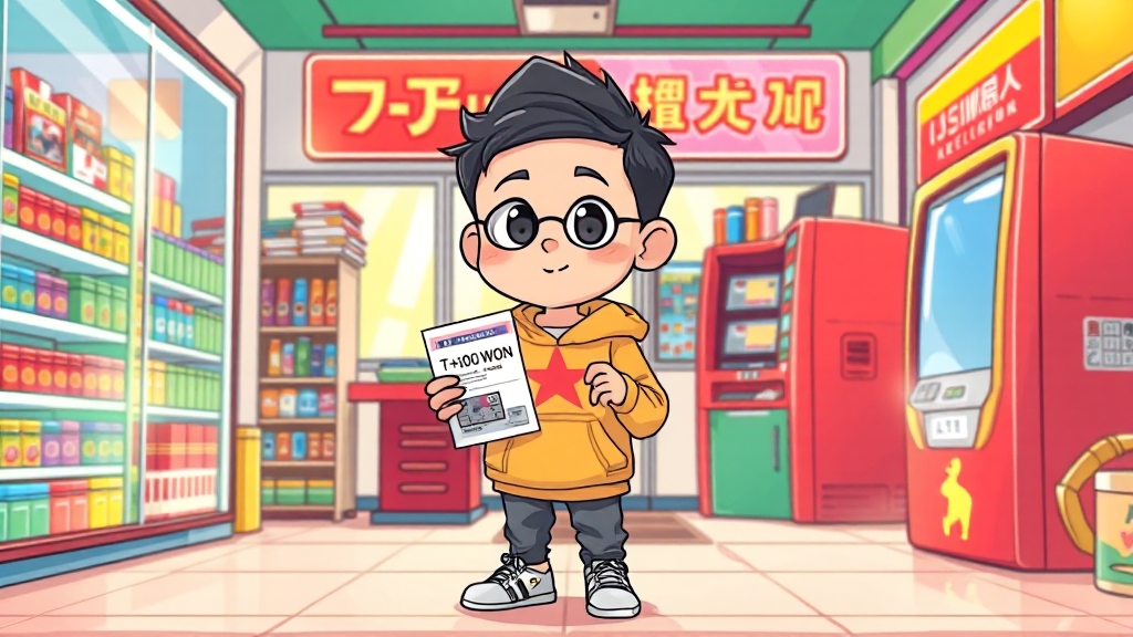 가입 조건 및 준비물 (cartoon 스타일)