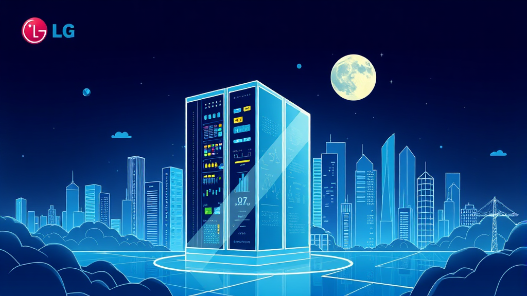 LG의 솔루션, 뭐가 다를까? (illustration 스타일)