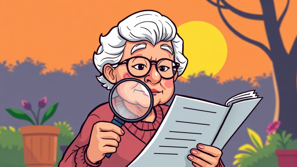 노인 일자리 FAQ: 궁금증 해결 (cartoon 스타일)