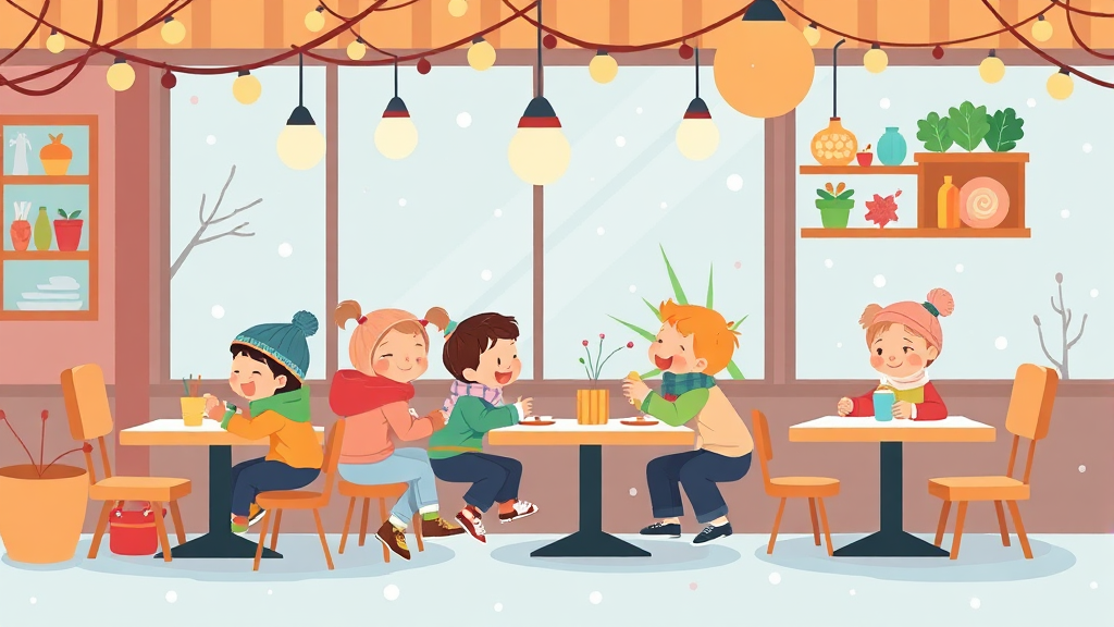 키즈카페 & 체험존 탐험 (illustration 스타일)