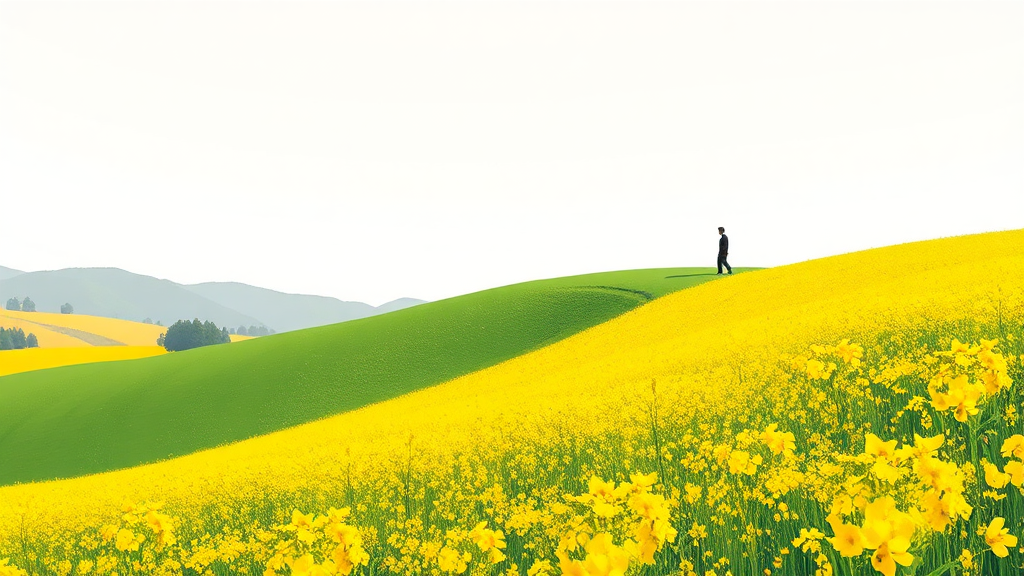 인생샷 명소: 학원농장의 드라마틱한 촬영지 탐방 (illustration 스타일)