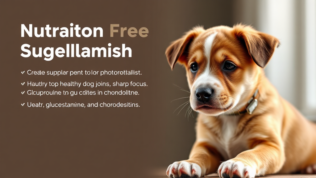 관절 건강을 위한 영양제, 똑똑하게 고르는 법 (realistic 스타일)