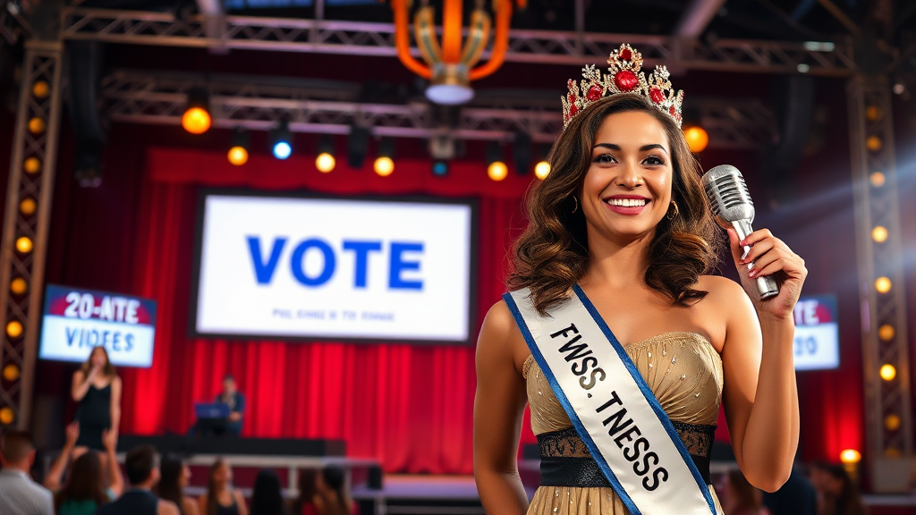 투표 시 주의사항 & 꿀팁 (realistic 스타일)