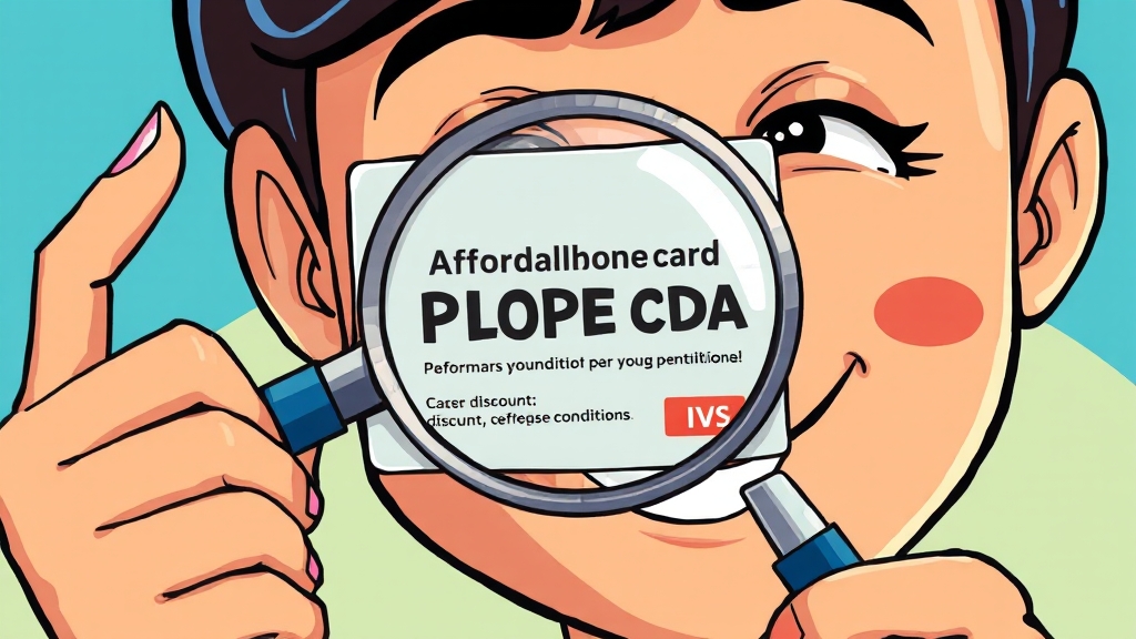 할인 꿀팁: 유의사항 및 실적 조건 (cartoon 스타일)