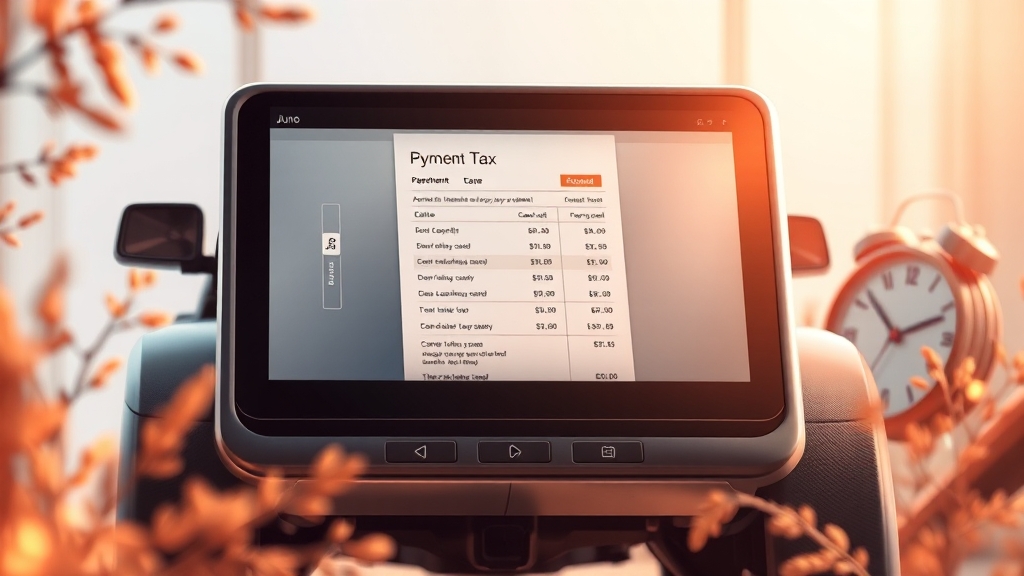 자동차세, 편리하게 납부하는 방법 (illustration 스타일)